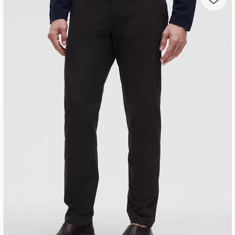 Lululemon ABC Classic Trouser Pant Warpstreme 33x30 Black